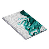 Octopus Green Half Notitieboek (Rechterzijde)