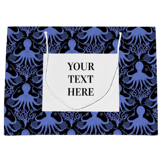 Octopus Groot Cadeauzakje (Voorkant)