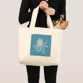 Octopus Grote Tote Bag (Voorkant (product))