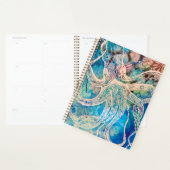 Octopus Hard Cover Planner 2024 (Devant avec enveloppe)