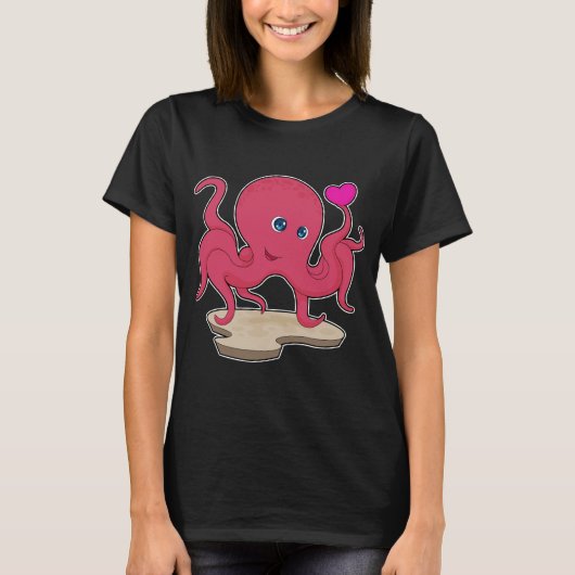 Octopus Heart T-shirt (Voorkant)