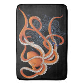 Octopus Henna Badmat (Voorkant Verticaal)