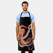 Octopus Henna Schort (Gedragen)