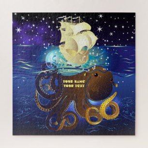 Octopus Huge en Caravella Legpuzzel