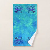Octopus II van de Sybille - Bathroom Towel Set Bad Handdoek (Handdoek)