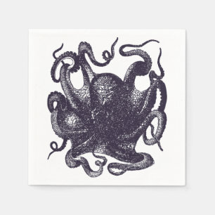 Octopus Illustratie Servetten