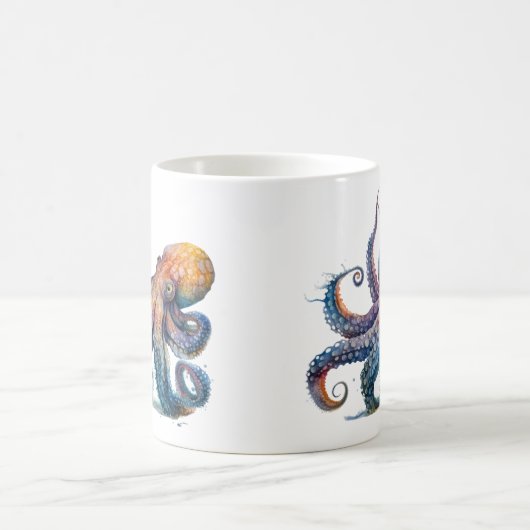 Octopus Imprimer Café Mug (Centre)