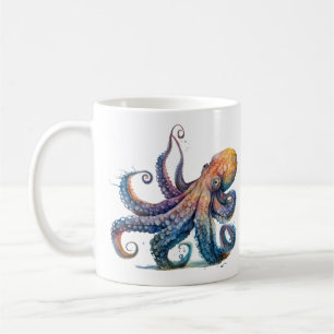 Octopus Imprimer Café Mug