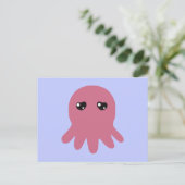Octopus in Liefde Briefkaart (Staand voorkant)
