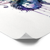 Octopus in waterverf poster (Hoek)