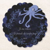 octopus kartonnen onderzetters (Voorkant)