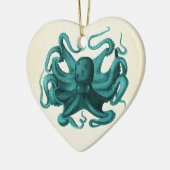 octopus keramisch ornament (Links)