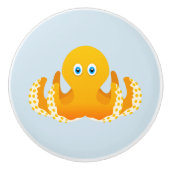 Octopus Keramische Knop (Voorkant)