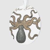 Octopus Kraken Illustration Vintage (devant)