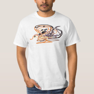 Octopus kunst t-shirt