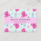 Octopus, Kwallen, Speelcentrum, Activiteitencentru Visitekaartje (Voorkant)