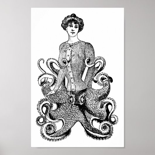 Octopus lady poster (Voorkant)