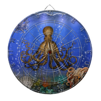 Octopus' Lair - kleurrijk Dartbord