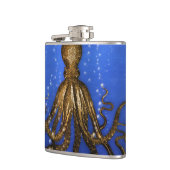 Octopus' Lair - kleurrijk Heupfles (Links)