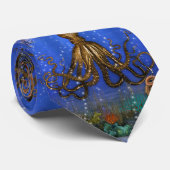 Octopus' Lair - kleurrijk Stropdas (Opgerold)