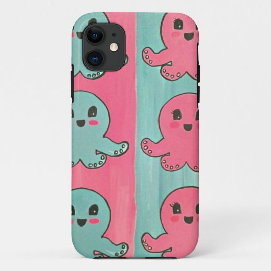 octopus love iPhone case (Achterkant)