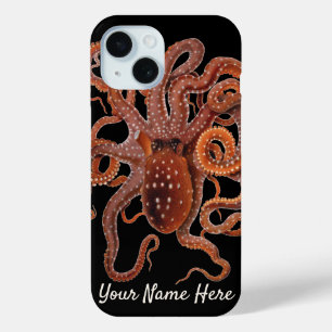Octopus Macropus, Vintage Mariene Waterdieren