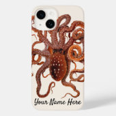 octopus Macropus, zeewaterdieren Case-Mate iPhone Case (Achterkant)