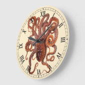 octopus Macropus, zeewaterdieren Grote Klok (Hoek)