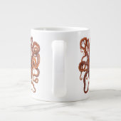  octopus Macropus, zeewaterdieren Jumbo Beker (Achterkant)