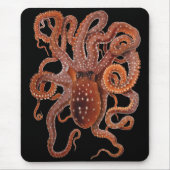  octopus Macropus, zeewaterdieren Muismat (Voorkant)