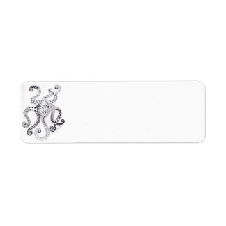 Octopus Mailing Label