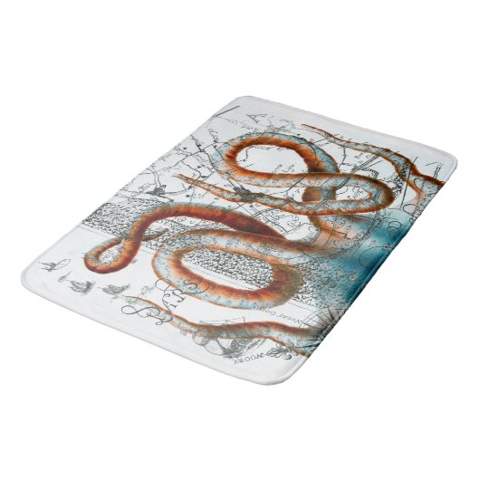 Octopus  Map Badmat (Gekanteld)