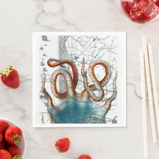 Octopus  Map Servetten (Insitu)