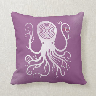 Octopus Maze Trendy Razor Pillow Kussen