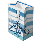Octopus Medium Cadeauzakje (Achterkant Gekanteld)