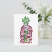 Octopus Mermaid Briefkaart (Staand voorkant)