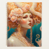 Octopus Mermaid Fantasy Art Planner (Voorkant)