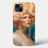 Octopus Mermaid Imaginaire Art Coque-Mate coque ip (Verso)