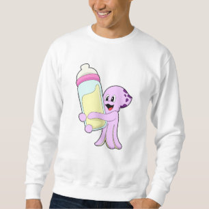 Octopus met Baby flesje Melk Trui