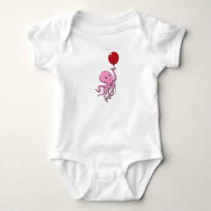 Octopus met ballon romper