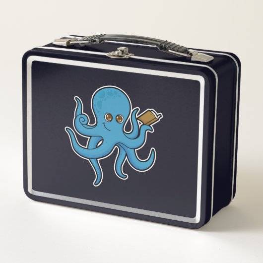 Octopus met boek (Voorkant)