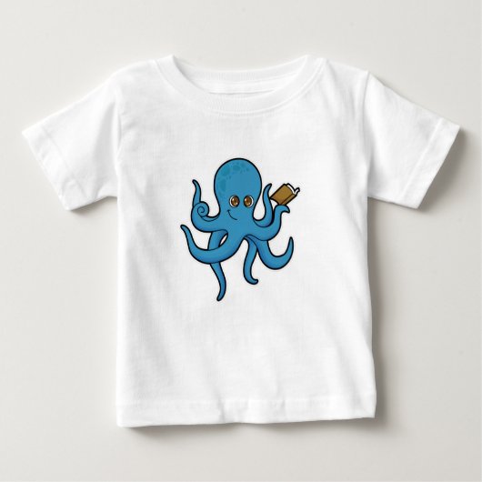 Octopus met boek (Voorkant)