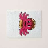 Octopus met Cake Legpuzzel (Horizontaal)