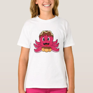 Octopus met Cake T-shirt