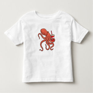 Octopus met Drink Kinder Shirts