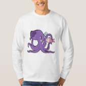 Octopus met Fish.PNG T-shirt (Voorkant)