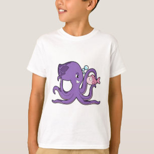 Octopus met Fish.PNG T-shirt