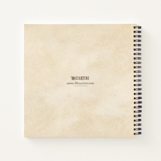 Octopus met Flask Steampunk Chemie Wetenschap Notitieboek (Achterkant)