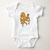 octopus met glas van ijs romper (Voorkant)