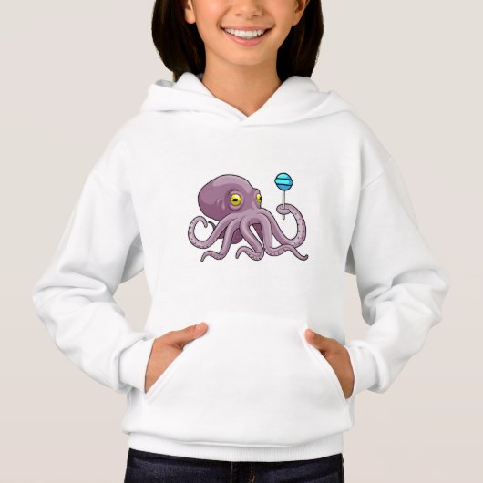 Octopus met Lollipop (Voorkant)